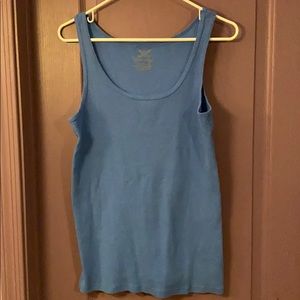 Faded Glory Women’s Blue Tank Top Size XXL